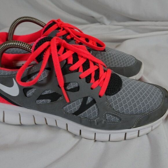 Nike Free Run 2 Women Pink & Grey Shoes Size 8.5 - Picture 3 of 10